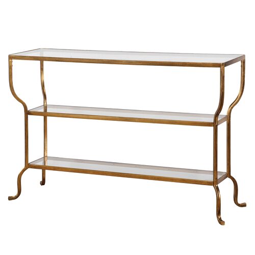 Xander Console Table, Gold
