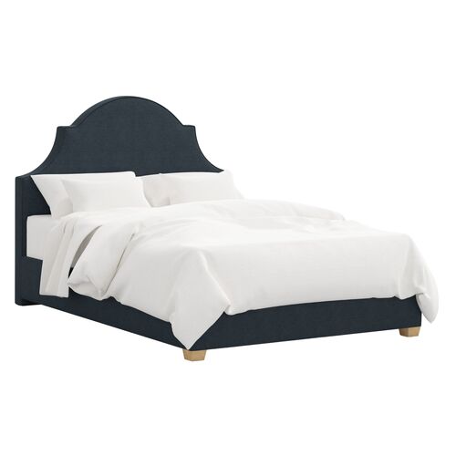Penelope Arched Bed, Linen Penelope Arched Bed, Linen