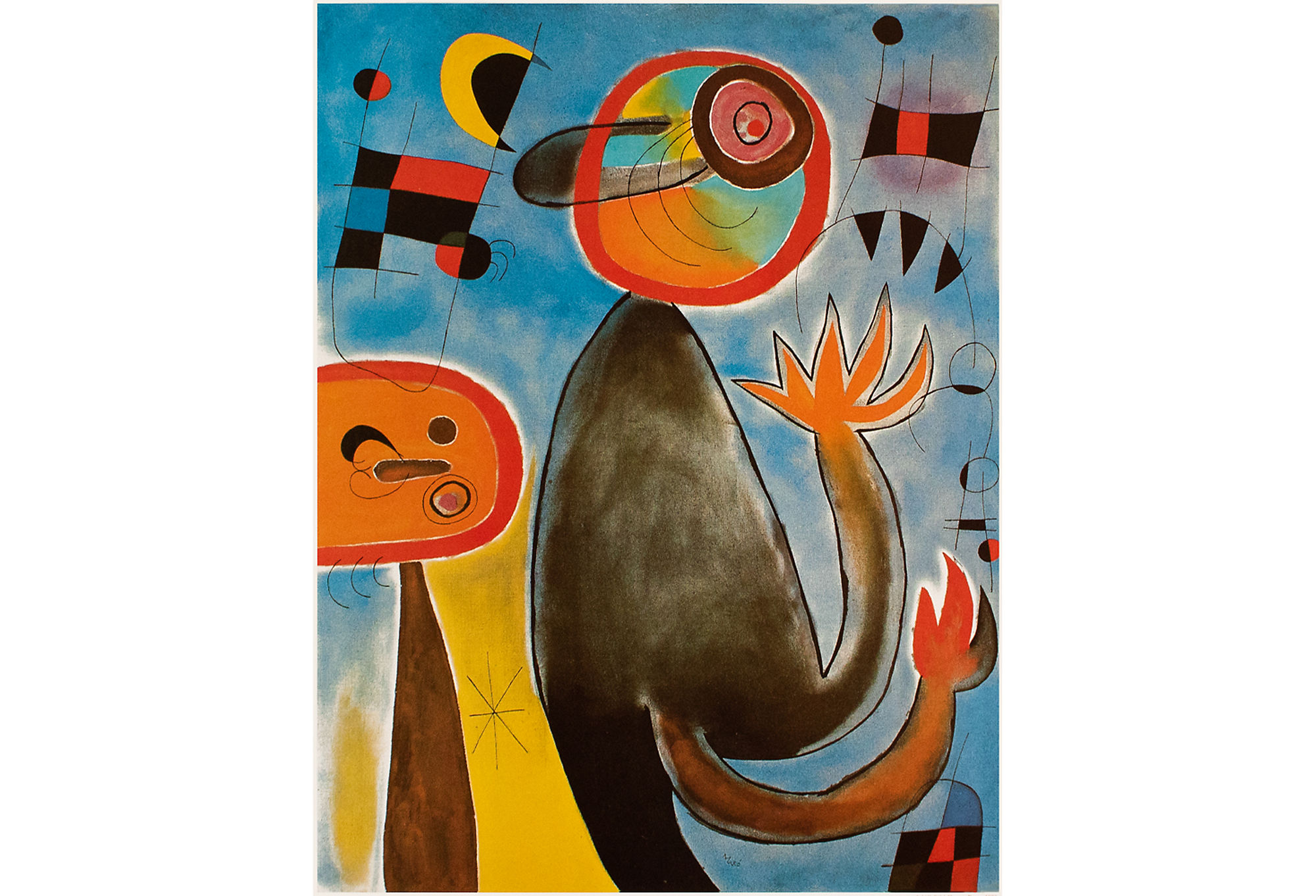 1996 Joan Miro, In A Wheel of Fire~P77605627
