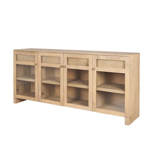 Selwyn 4-Door Wood Sideboard Selwyn 4-Door Wood Sideboard