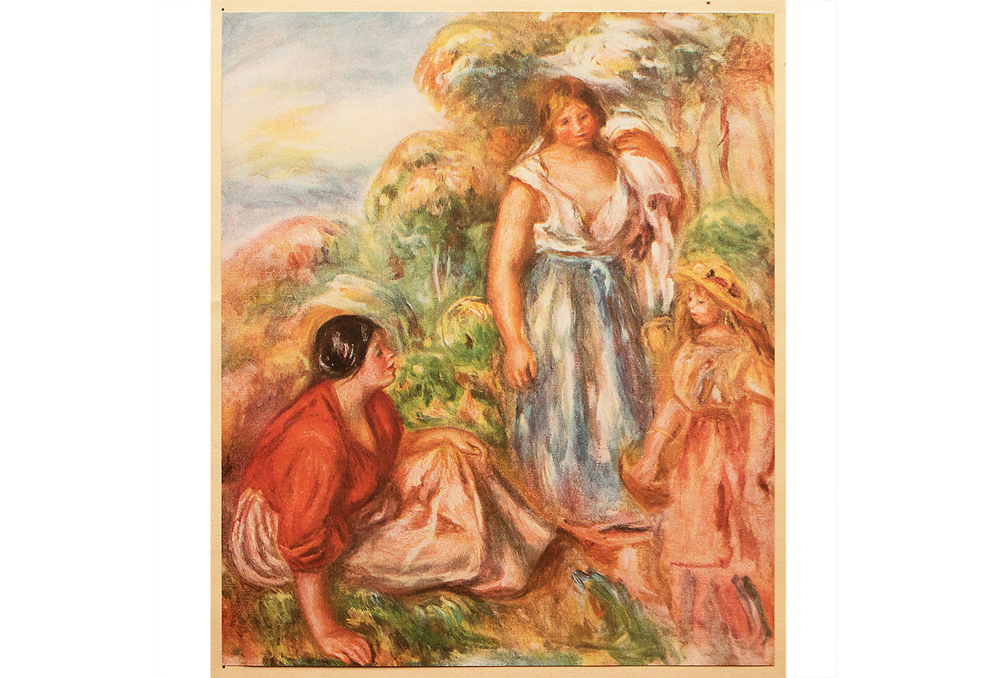Renoir, Landscape w/Two Women and a Girl~P77616140