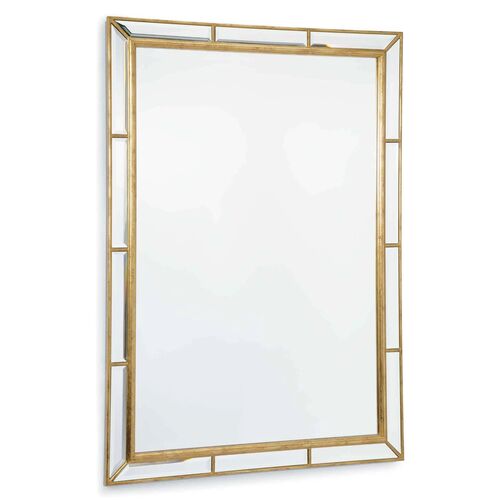 Plaza Wall Mirror, Gold~P77065385