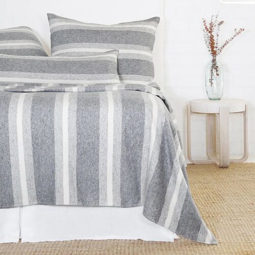 Alpine Blanket, Grey/Ivory