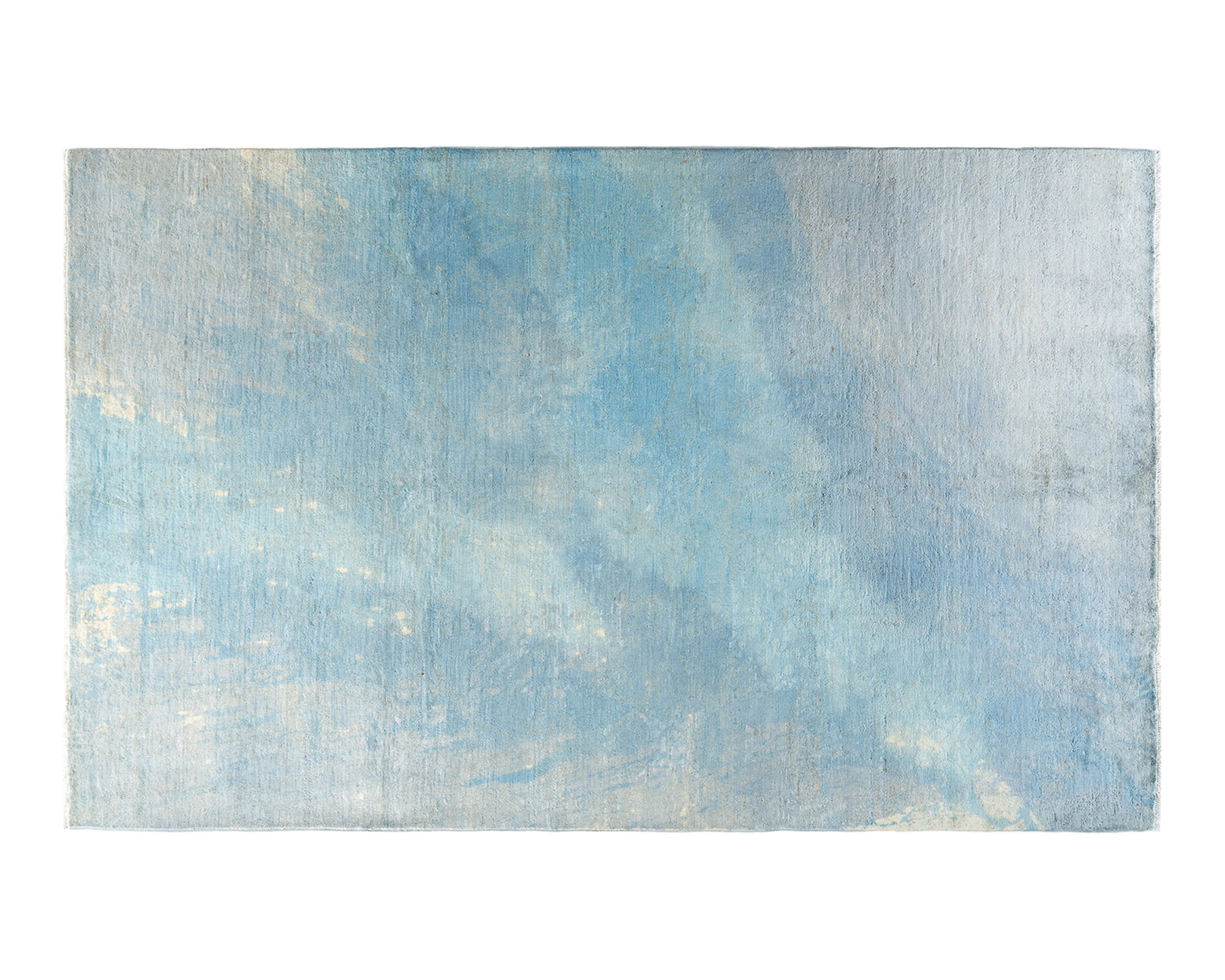 One-of-a-Kind Hand-Knotted Gray Rug, 5'10" x 9'3" One-of-a-Kind Hand-Knotted Gray Rug, 5'10" x 9'3"