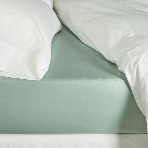 Classic Collection Fitted Sheet, Seafoam~P77397514