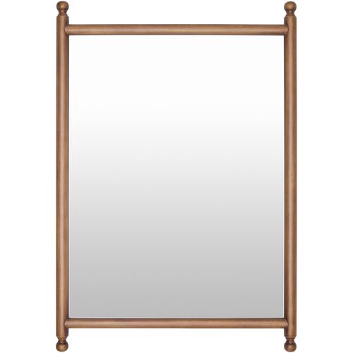 Yaraette Mantel Mirror, Brown Yaraette Mantel Mirror, Brown