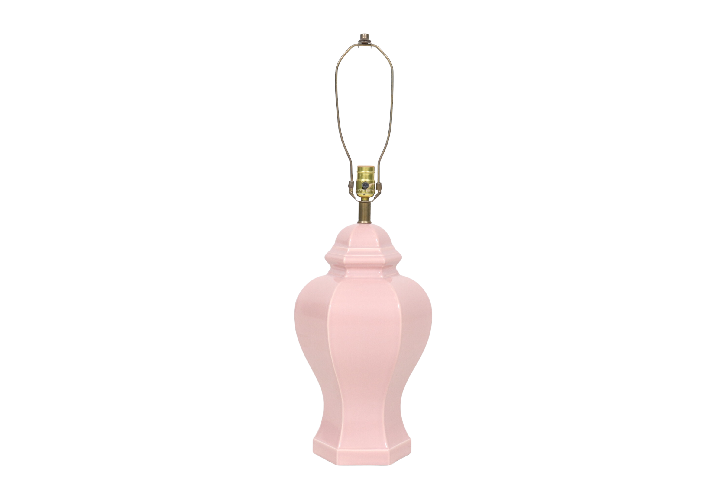 Pink Ceramic Table Lamp~P77662187