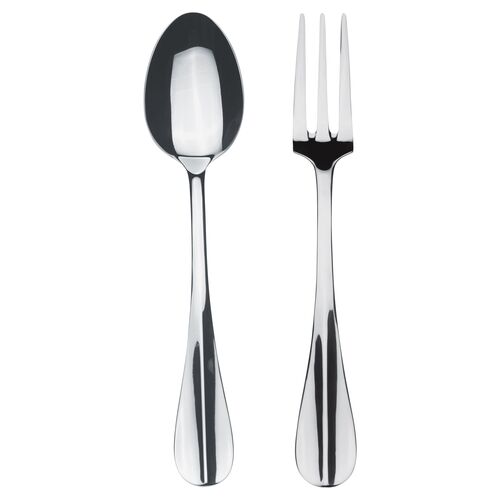 Asst. of 2 Roma Serving Set, Silver~P77428200