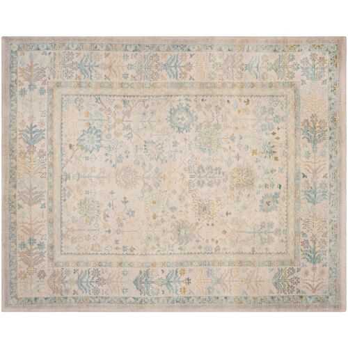 Ness Hand Knotted Wool Rug, Blue Ness Hand Knotted Wool Rug, Blue