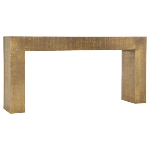 Melange Kanchan Sofa Console, Gold