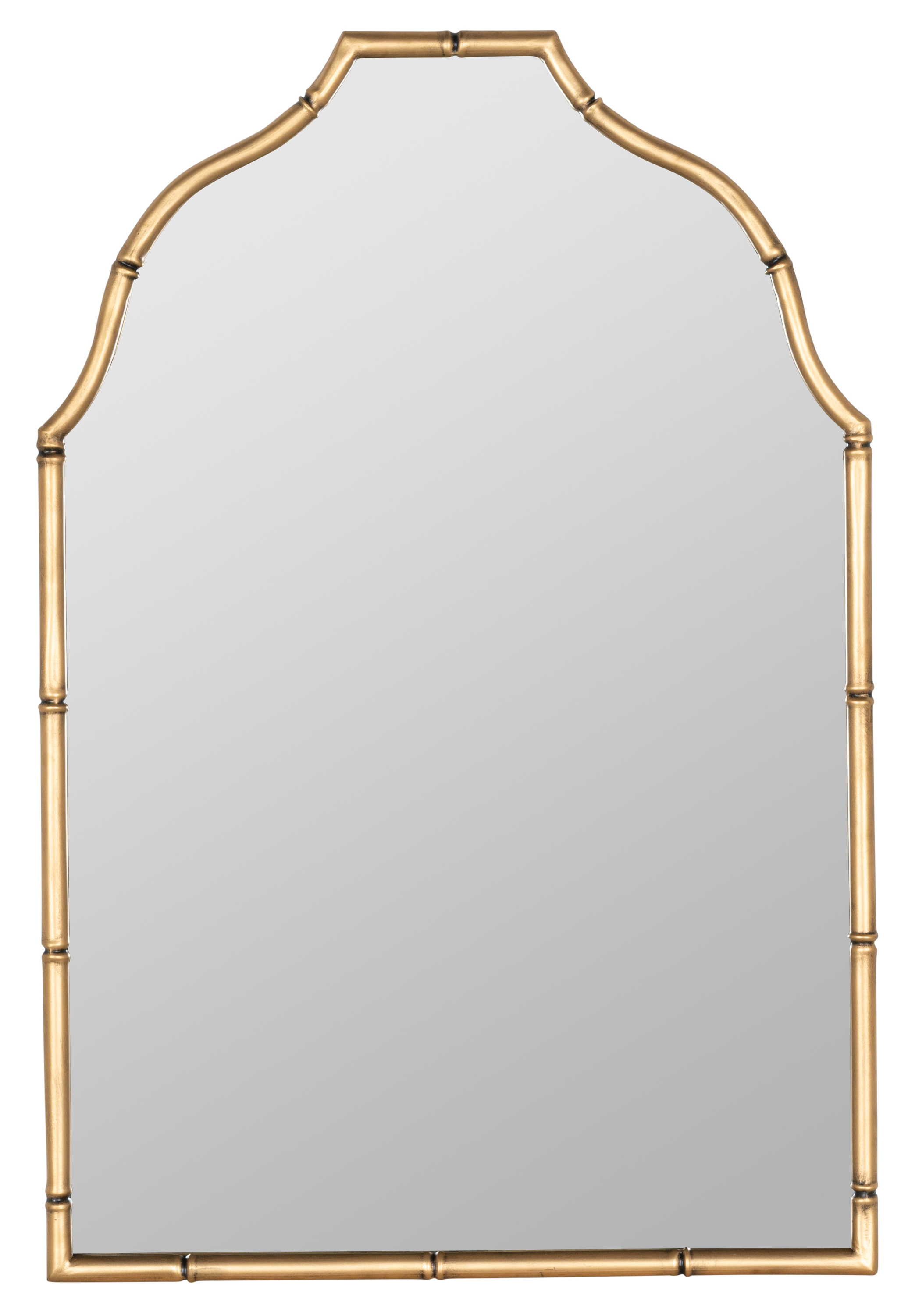 Claire Bamboo Wall Mirror, Gold | One Kings Lane
