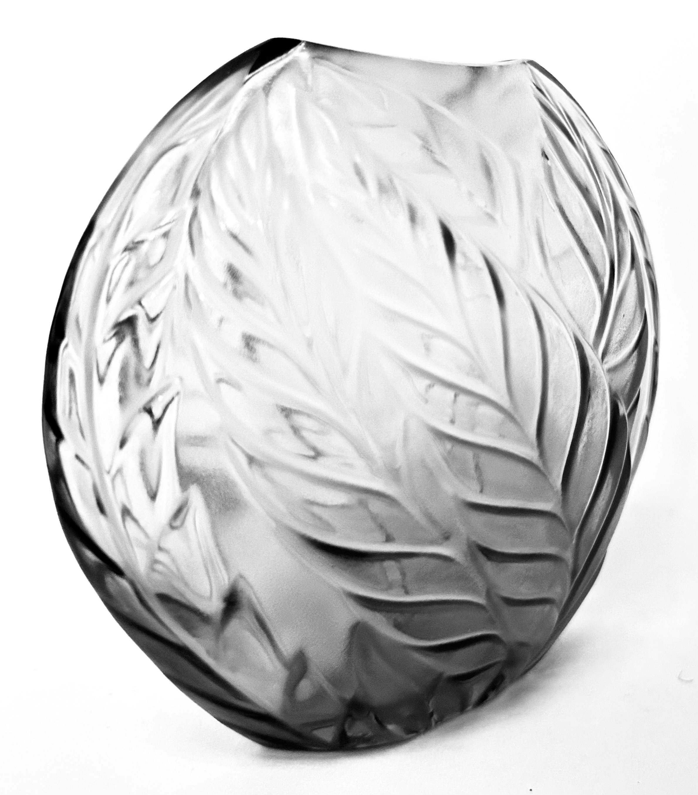 Lalique French Art Deco Crystal Vase~P77705561