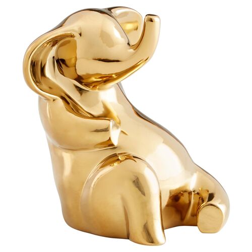 5" Colossus Elephant Figure, Gold~P77489519~P77489519