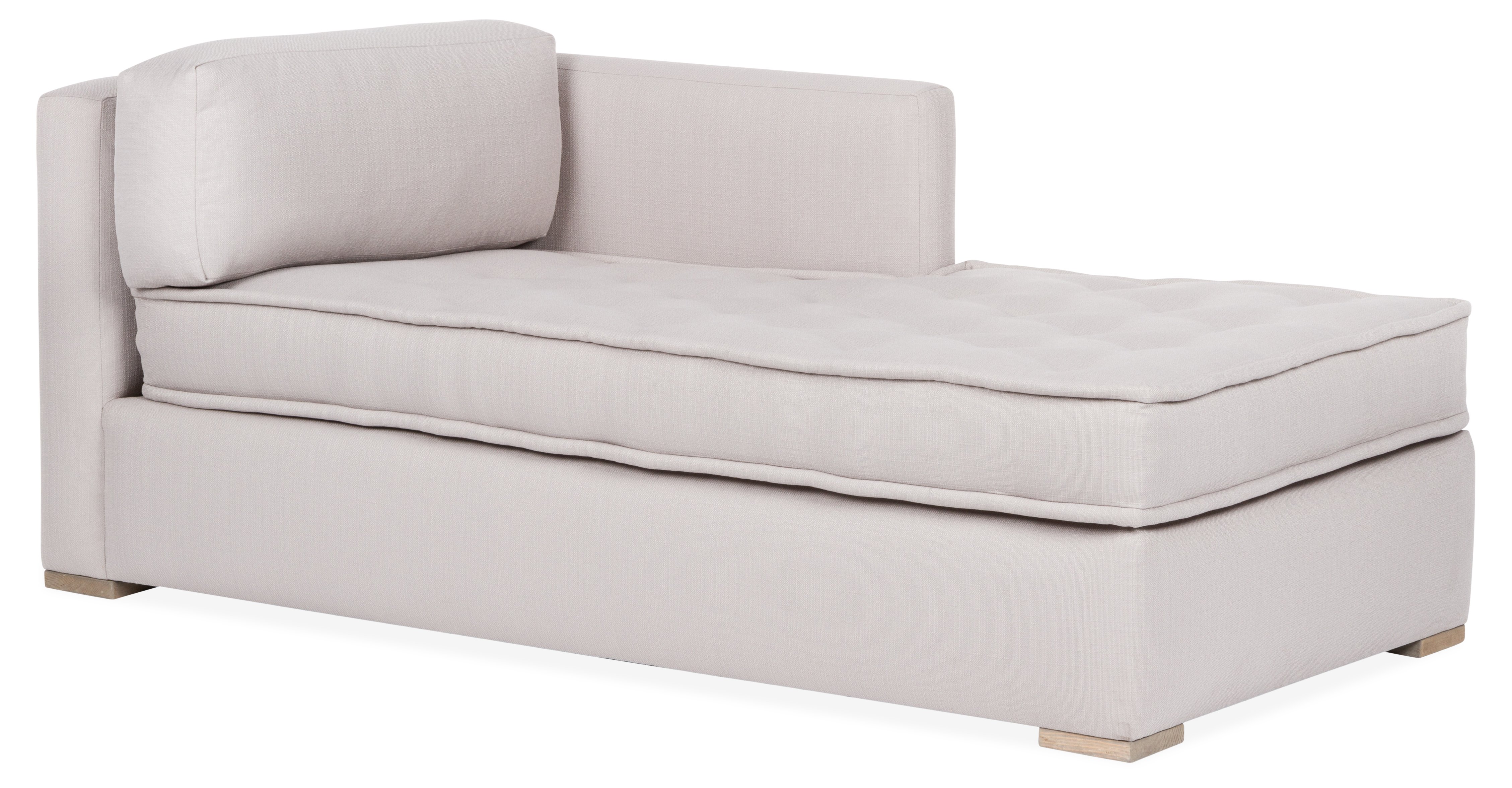 Lane RF Tufted Chaise One Kings Lane