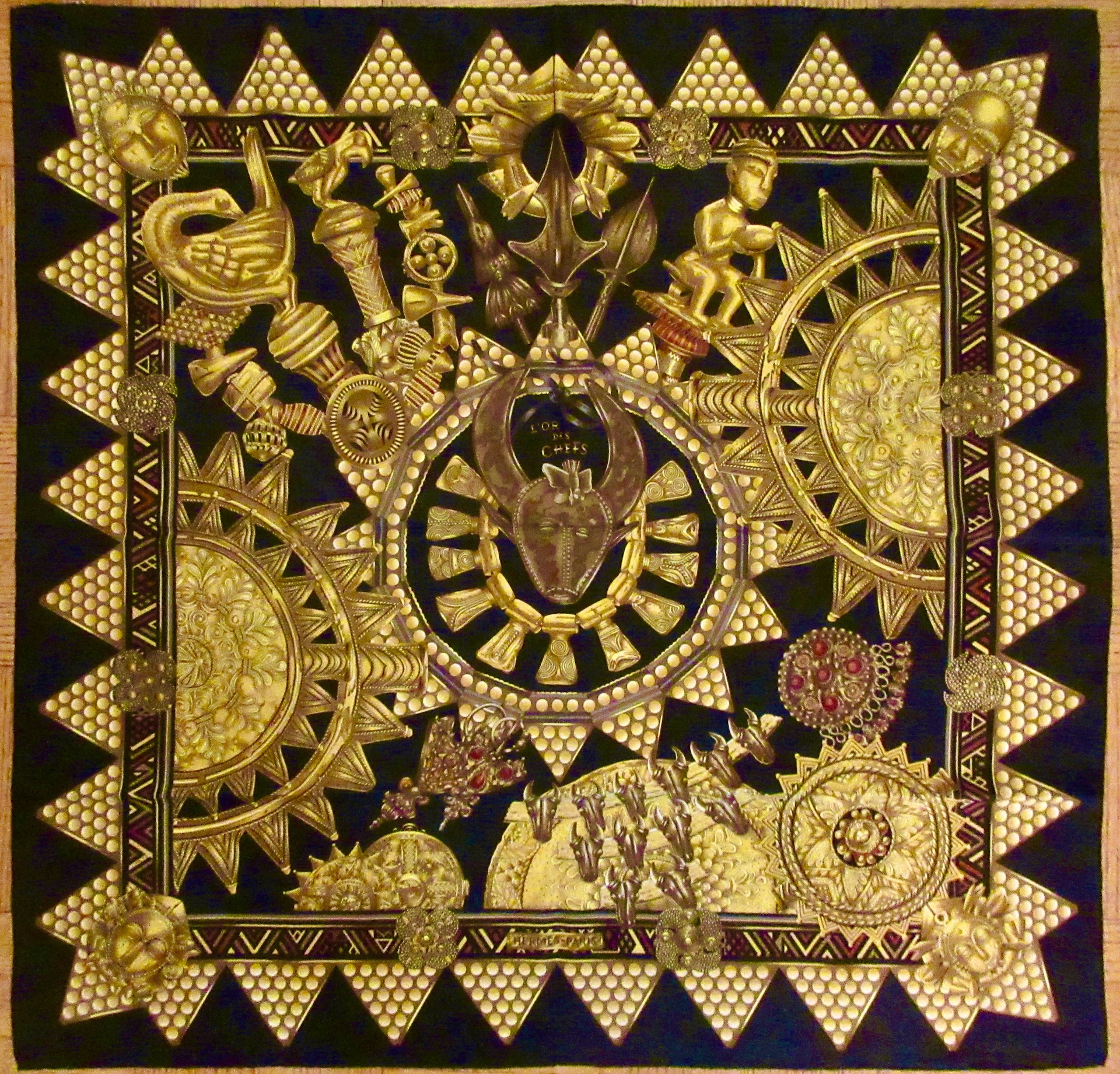 Hermes L'Or des Chefs Scarf~P77697860