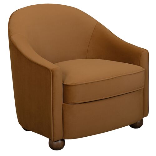 Fennwick Performance Velvet Accent Chair Fennwick Performance Velvet Accent Chair