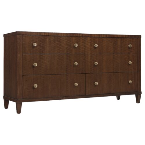 Archives 6-Drawer Dresser, Walnut