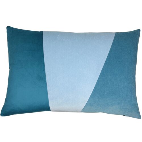 Tatum 16x24 Velvet Lumbar Pillow