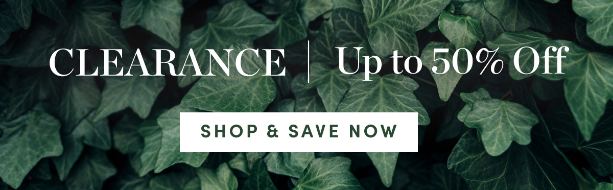 Up to 50 Percent Off Clearance