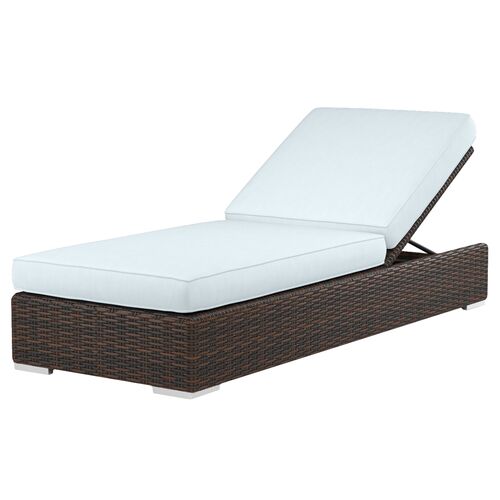 Montana Outdoor Aluminum/Resin Wicker Adjustable Chaise