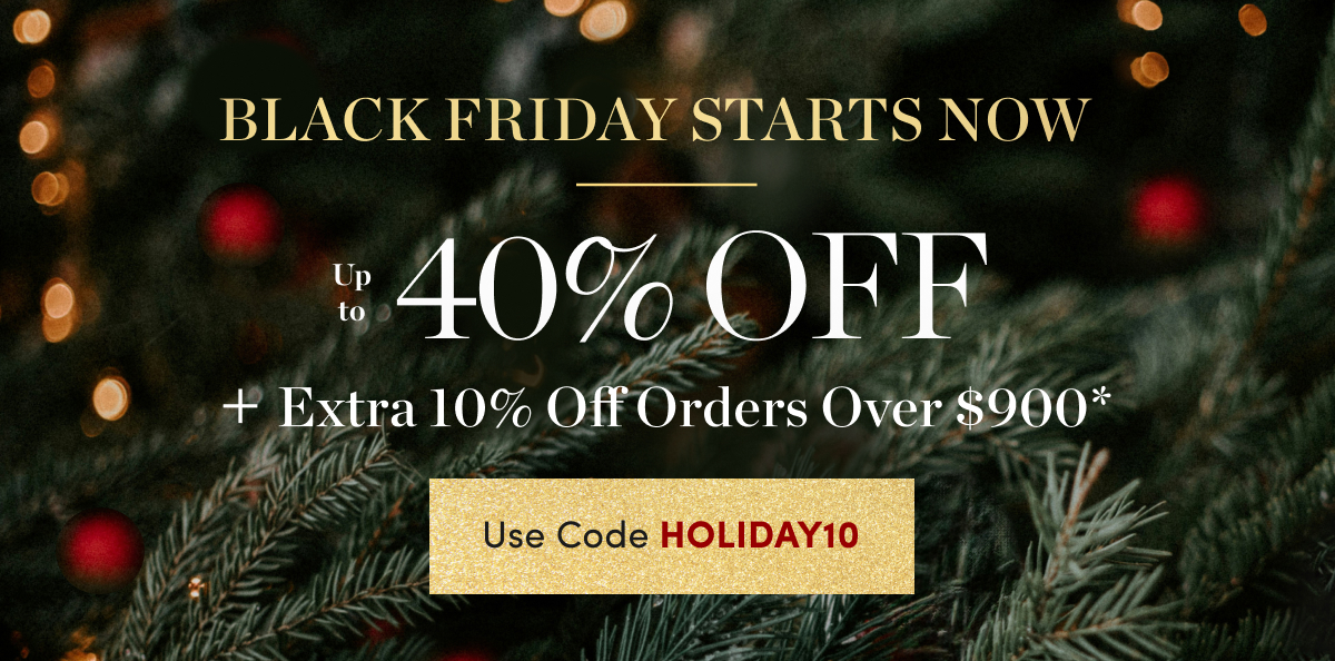 Up to 40 Percent Off Sitewide