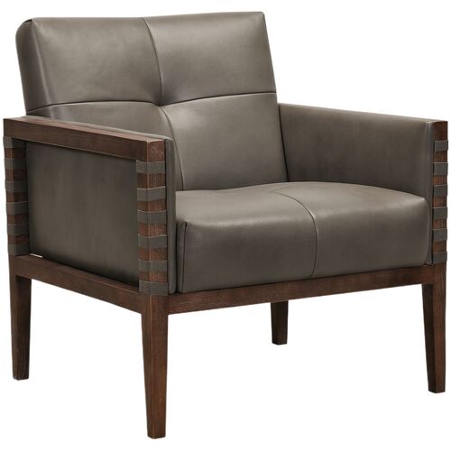 Carverdale Leather Club Chair