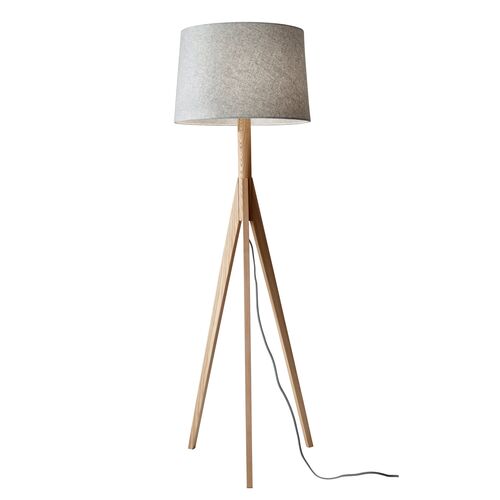 Eva Tripod Floor Lamp, Natural~P46748683