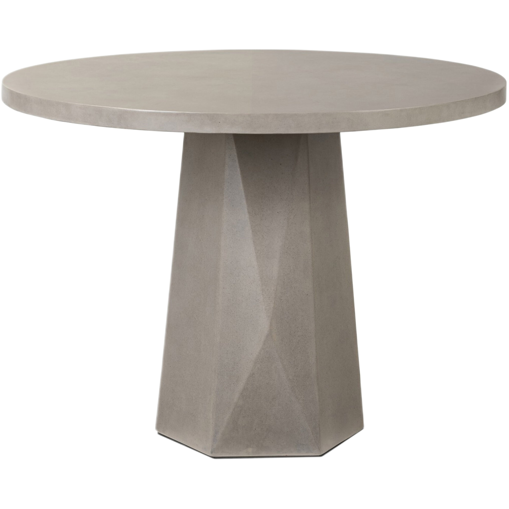 Owen Outdoor Dining Table, Grey Concrete