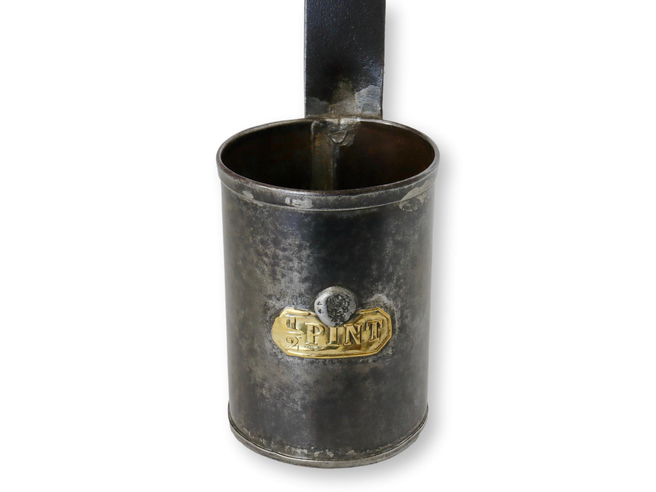 Antique Dairy Cream Half Pint Measure~P77690091
