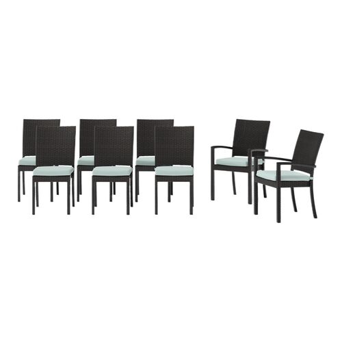 S/8 Deco Outdoor Dining Chairs S/8 Deco Outdoor Dining Chairs