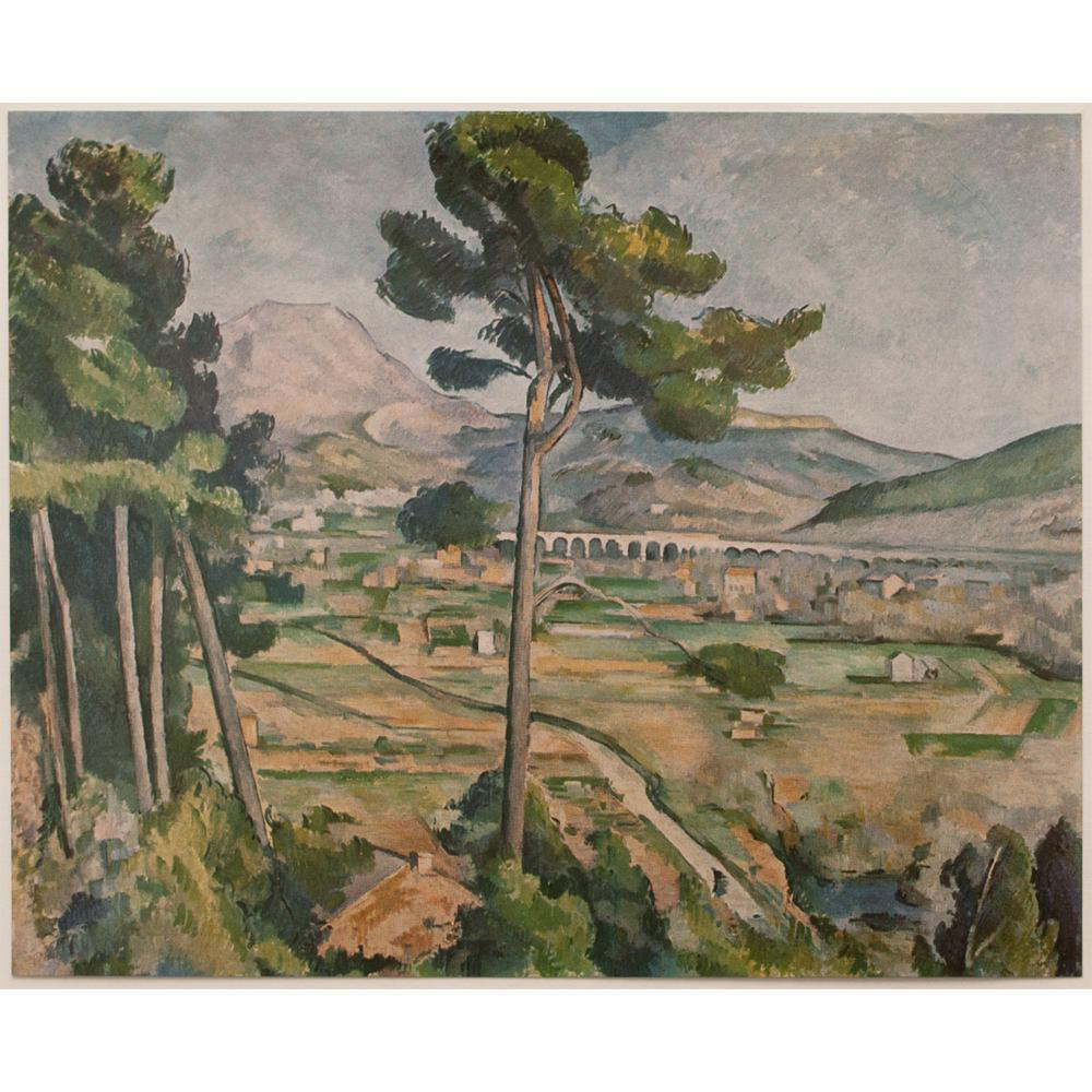 Mont Sainte-Victoire by Paul Cézanne~P77661330
