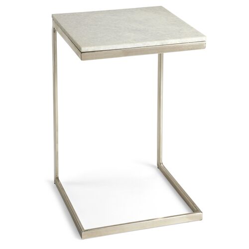 Preston Side Table, White~P64378800