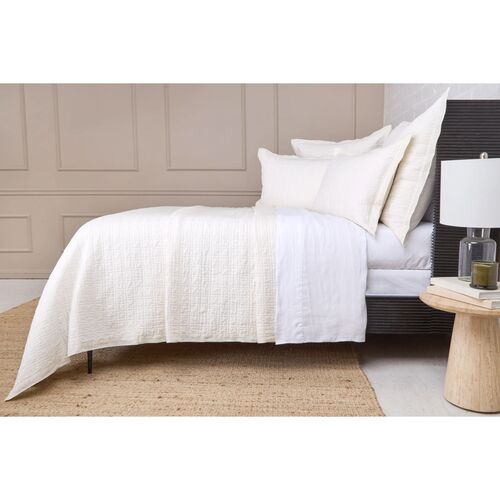 Owen Linen Cotton Coverlet