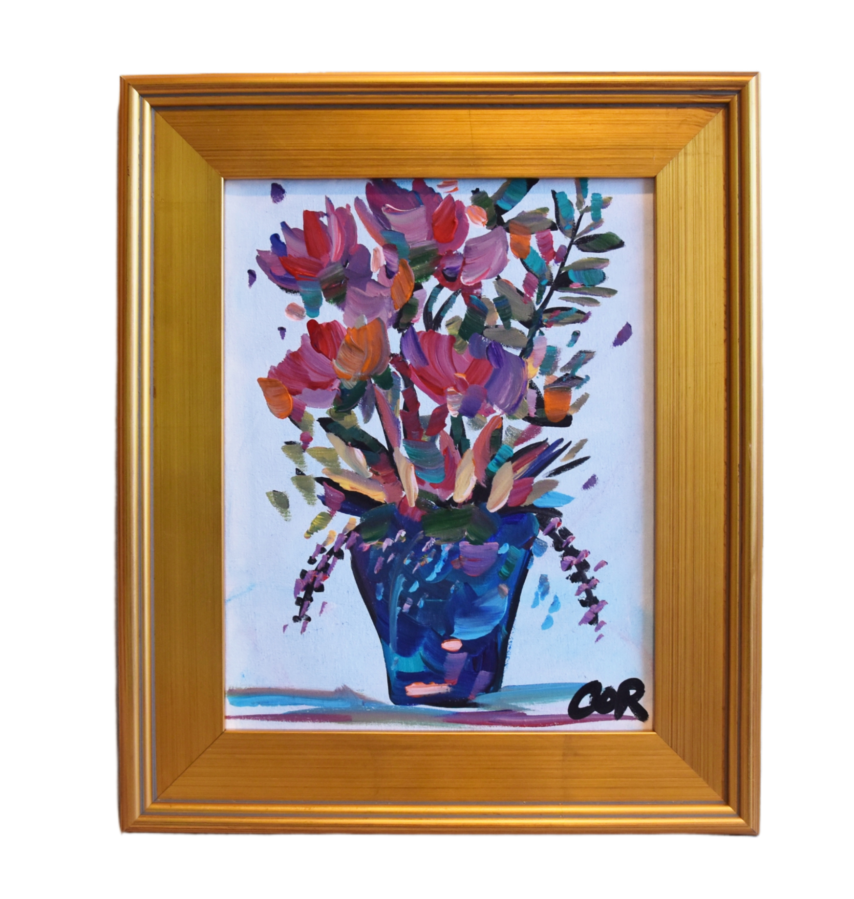 Colorful Floral Bouquet Flowers Painting~P77683059