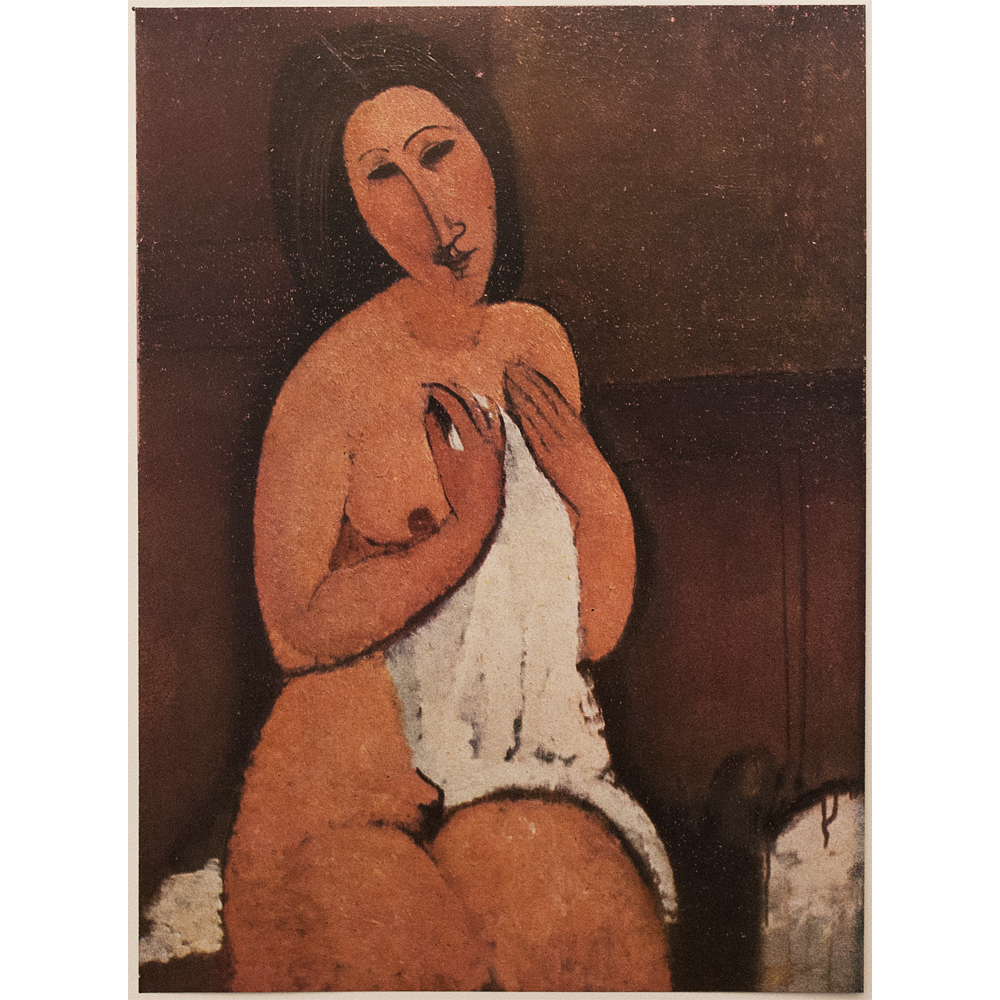 1947 Modigliani, Seated Nude w/ a Shirt~P77660952
