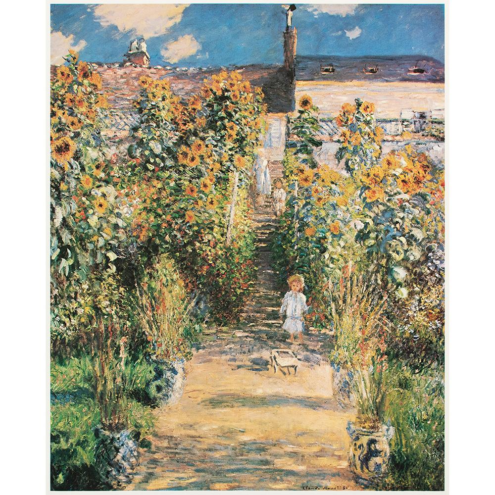 Monet "The Artist's Garden at Vetheuil"~P77660851