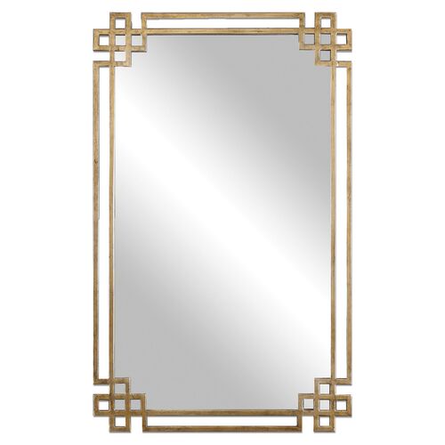 Evelyn Wall Mirror, Gold~P45480287