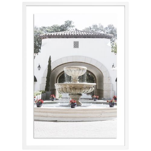 Santa Barabara Fountain - Santa Barbara, California Photograph by Carly Tabak~P111122333