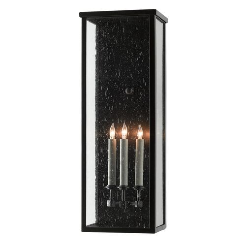 Tanzy Outdoor Wall Sconce, Midnight Black Tanzy Outdoor Wall Sconce, Midnight Black