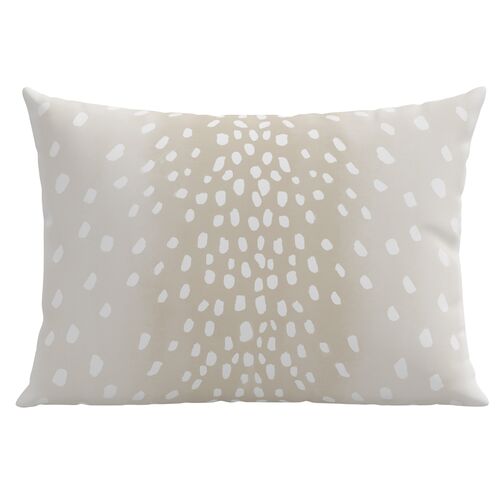 Fawn Stripe 22x15 Lumbar Pillow