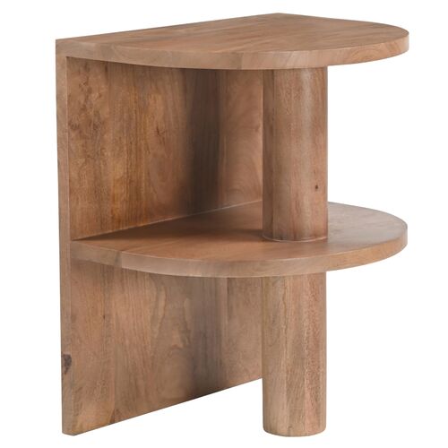 Darwick Mango Wood Nightstand/End Table Darwick Mango Wood Nightstand/End Table