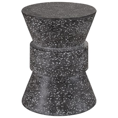 Coastal Living Judah Outdoor Accent Table, Speckled Gray
