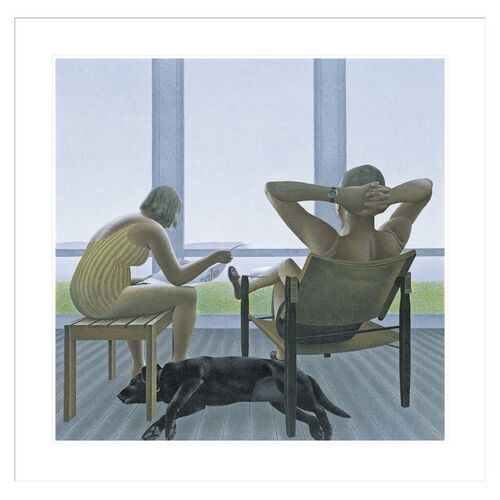 Veranda by Alex Colville Framed Print