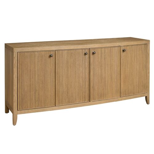 Veridian Fluted Credenza