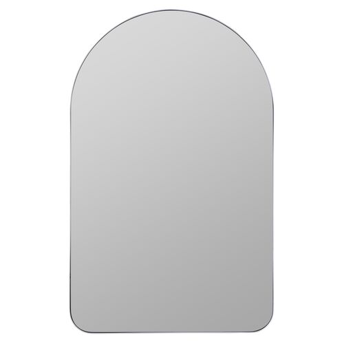 Grayson Arched Wall Mirror, Silver~P111111838