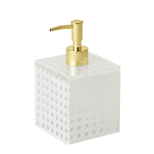 Reed Acrylic Soap Dispenser
