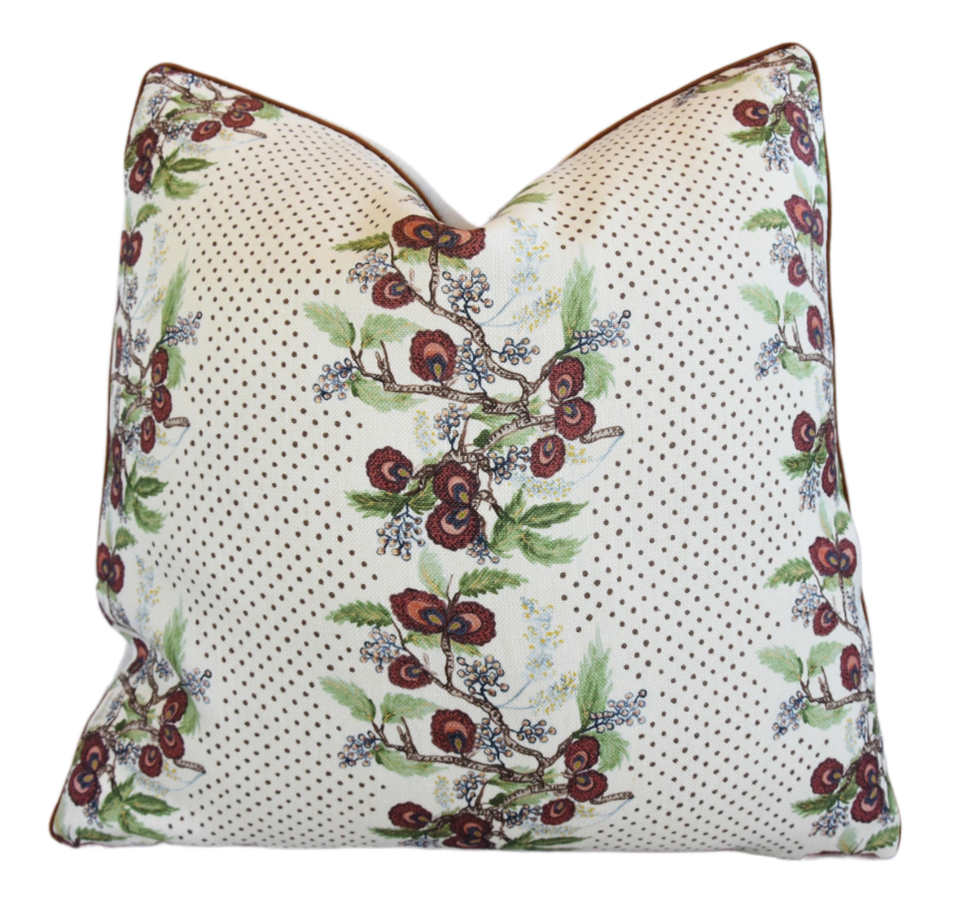 Designer Ferrick Mason Botanical Pillow~P77678785