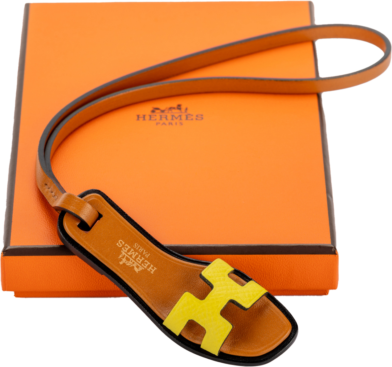Hermes Rare Oran Yellow Bag Charm BNIB~P77597156