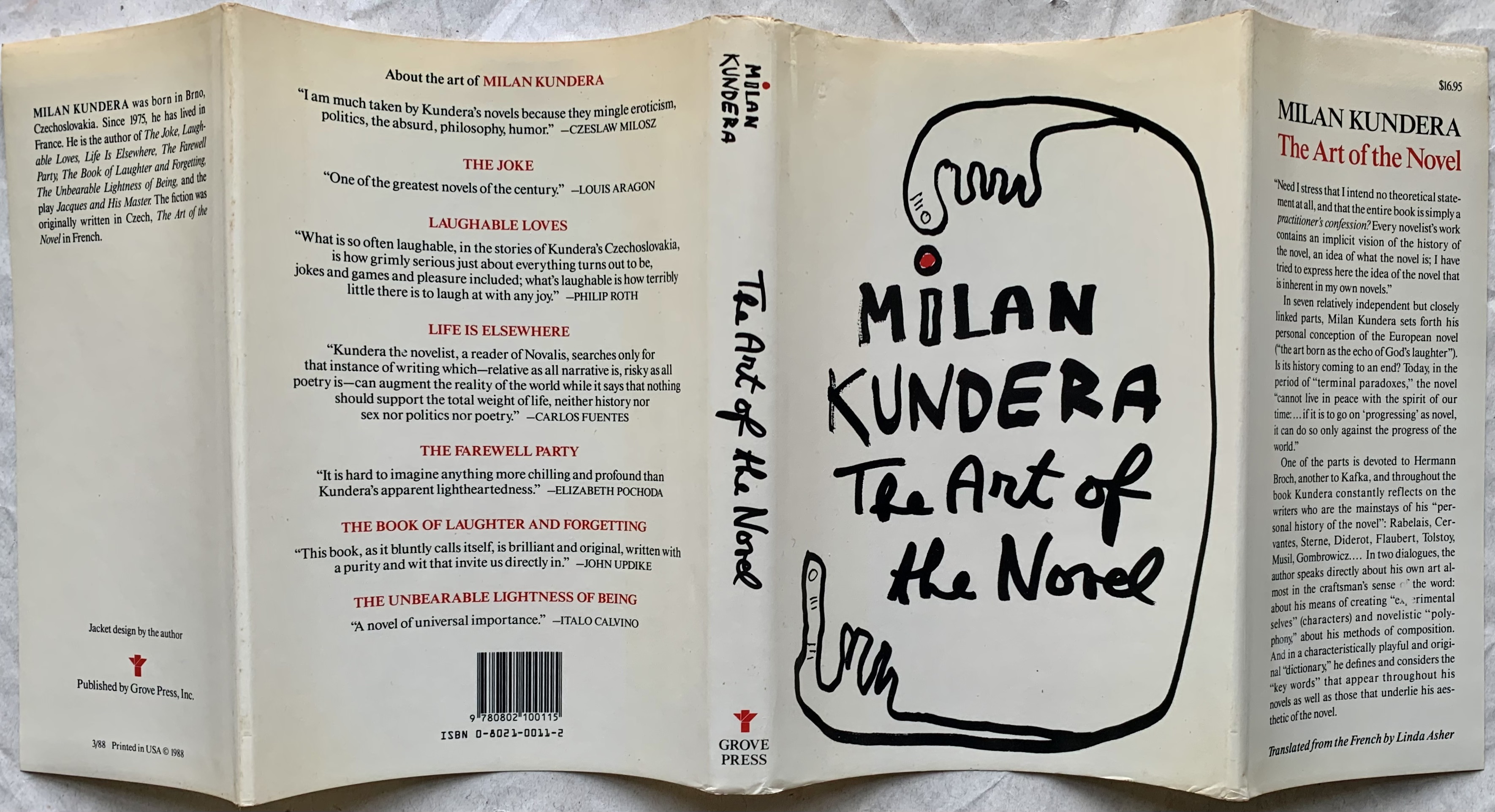milan kundera the art of the novel