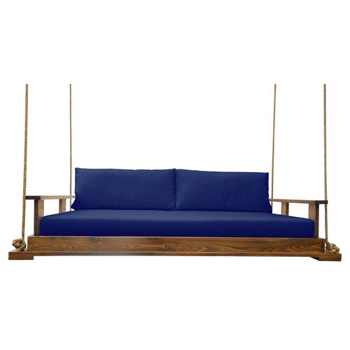 Savannah Bed Swing, Brown/ Navy~P76697852